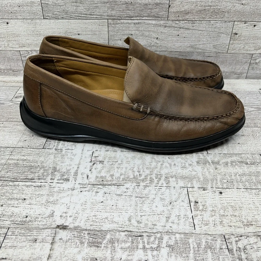 Cole Haan Dempsey Brown Leather Loafer Shoes C05779‎ Men Size 8.5M